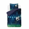 Dekbedovertrek Live football Blauw