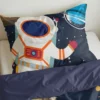 Dekbedovertrek Space man 2 Blauw