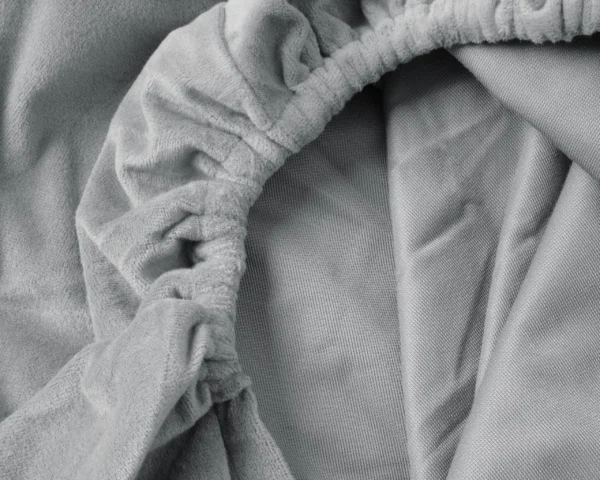 Hoeslaken Velvet Grijs