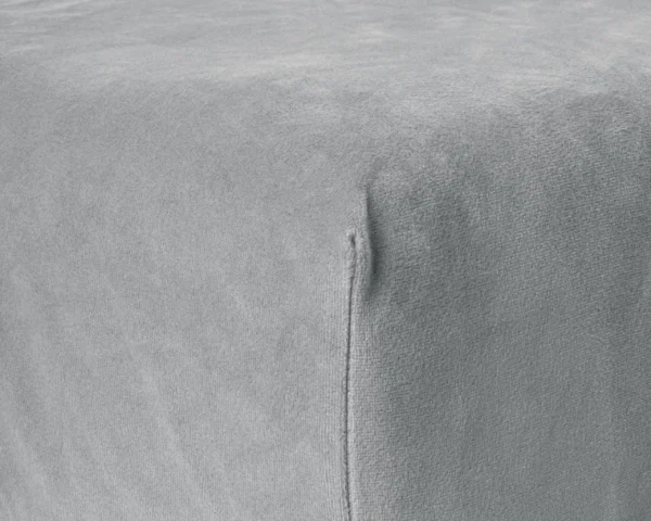 Hoeslaken Velvet Grijs