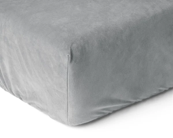 Hoeslaken Velvet Grijs