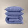 Dekbedovertrek Washed Tufted Blauw