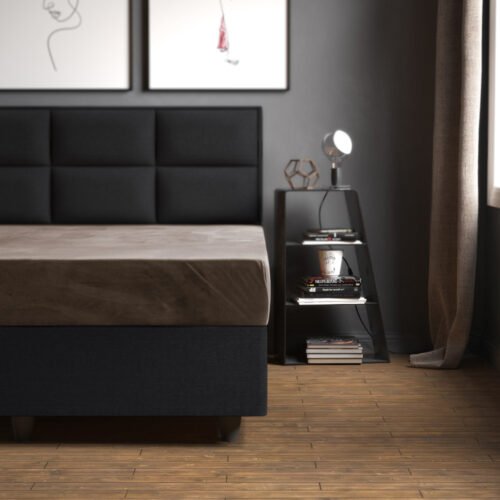 Hoeslaken Velvet Taupe