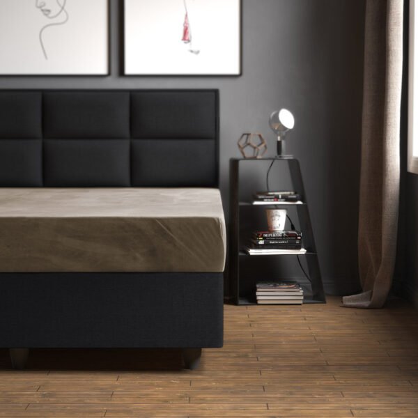 Hoeslaken Velvet Taupe/Grijs