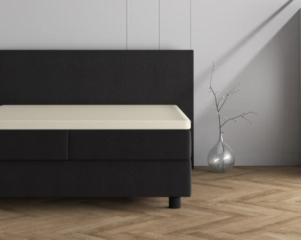 Hoeslaken Topper Dubbel Jersey Creme