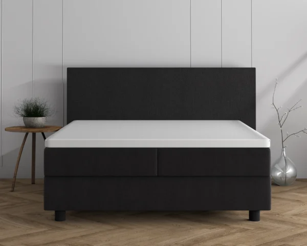 Hoeslaken Topper Dubbel Jersey Wit