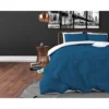 Dekbedovertrek Twin Face Navy/Wit