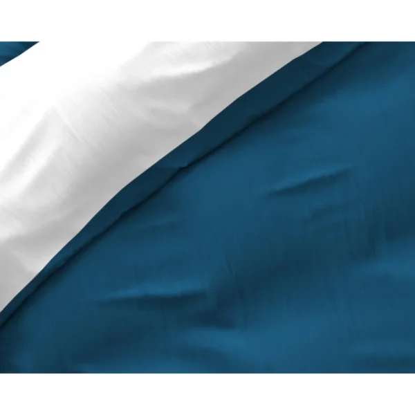 Dekbedovertrek Twin Face Navy/Wit