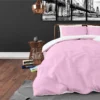Dekbedovertrek Twin Face Roze/Wit