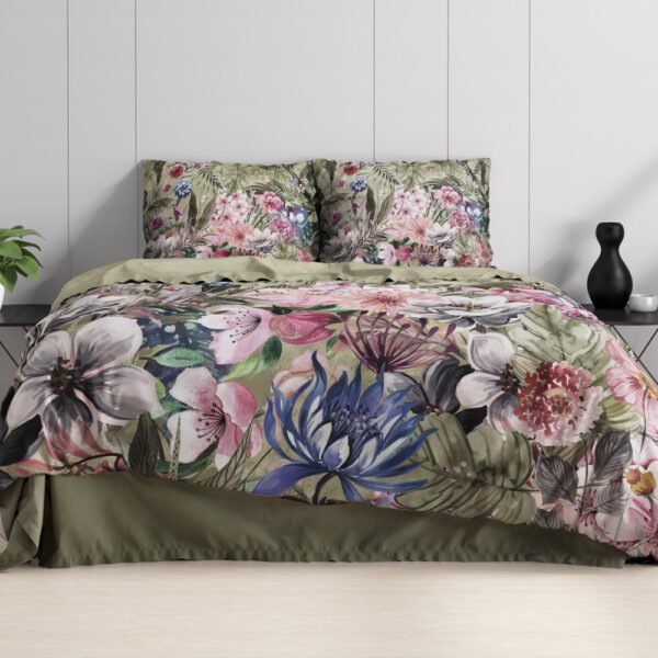 aurelie_groen Dekbedovertrek Aurelie Groen