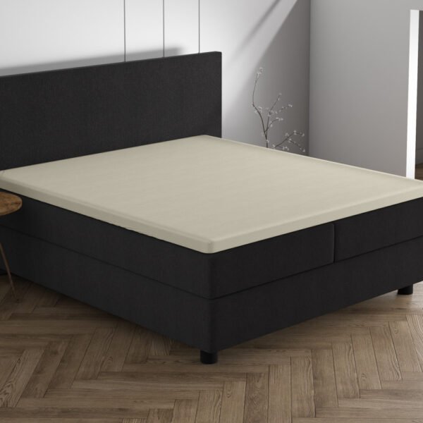 Hoeslaken Topper Dubbel Jersey Creme