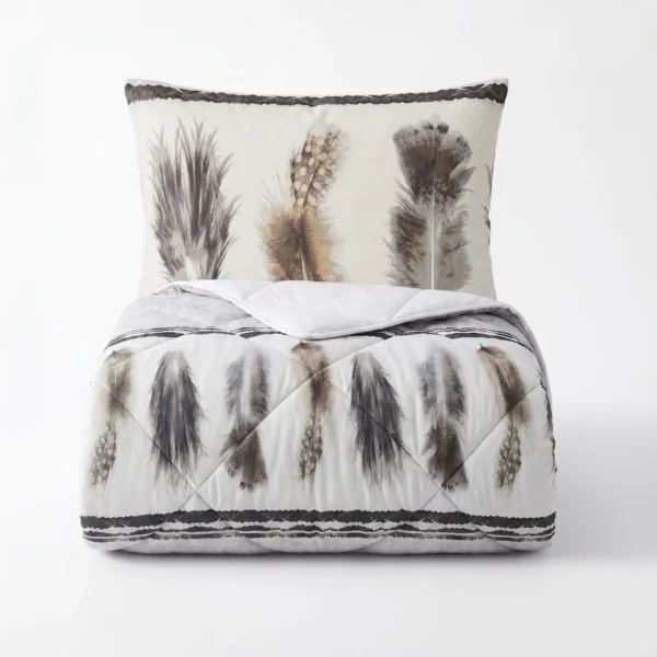 Lazy Dekbed Feathers Zand