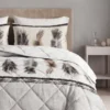Lazy Dekbed Feathers Zand