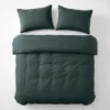 Stone Washed Donker Groen