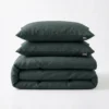 Stone Washed Donker Groen