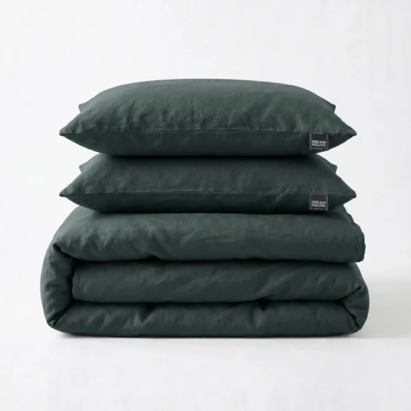 Stone Washed Donker Groen